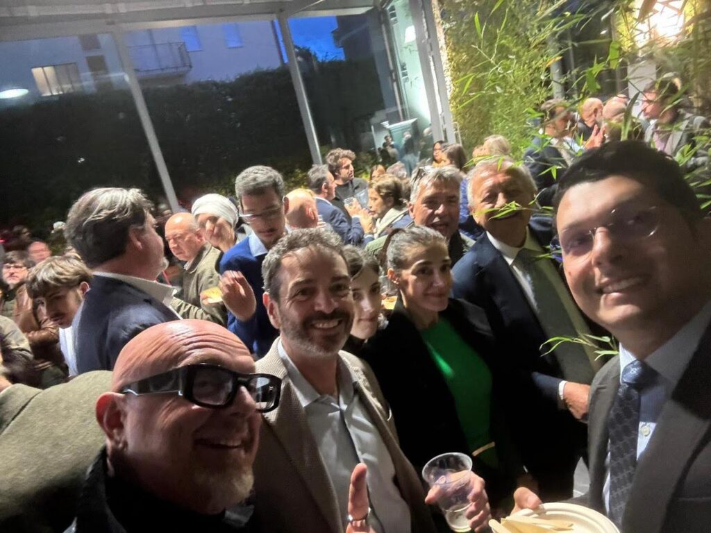 Fondazione RIC’s donors at the Restorative Oasis (Green Box) Event.